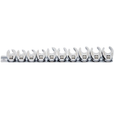 LICOTA AWTCFMK01 10PCS 3/8" FLARE NUT CROWFOOT WRENCH