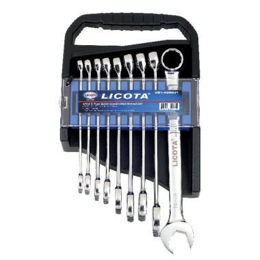 LICOTA AWTRQMK01 9PCS QUICK COMB WRENCH 10-19MM