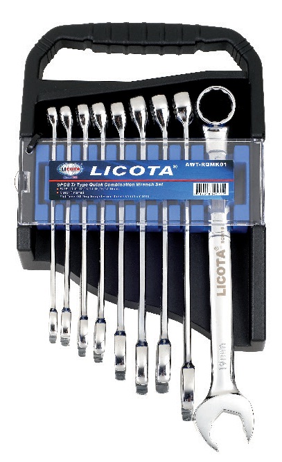 LICOTA%20AWTRQMK01%209PCS%20QUICK%20COMB%20WRENCH%2010-19MM